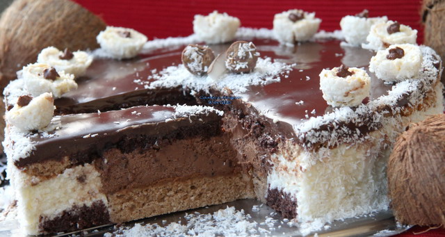 Schoko-Kokos-Torte